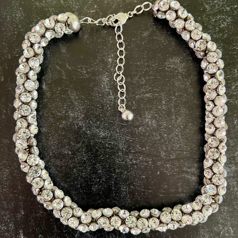 BCBGMaxAzria Crystal Necklace.